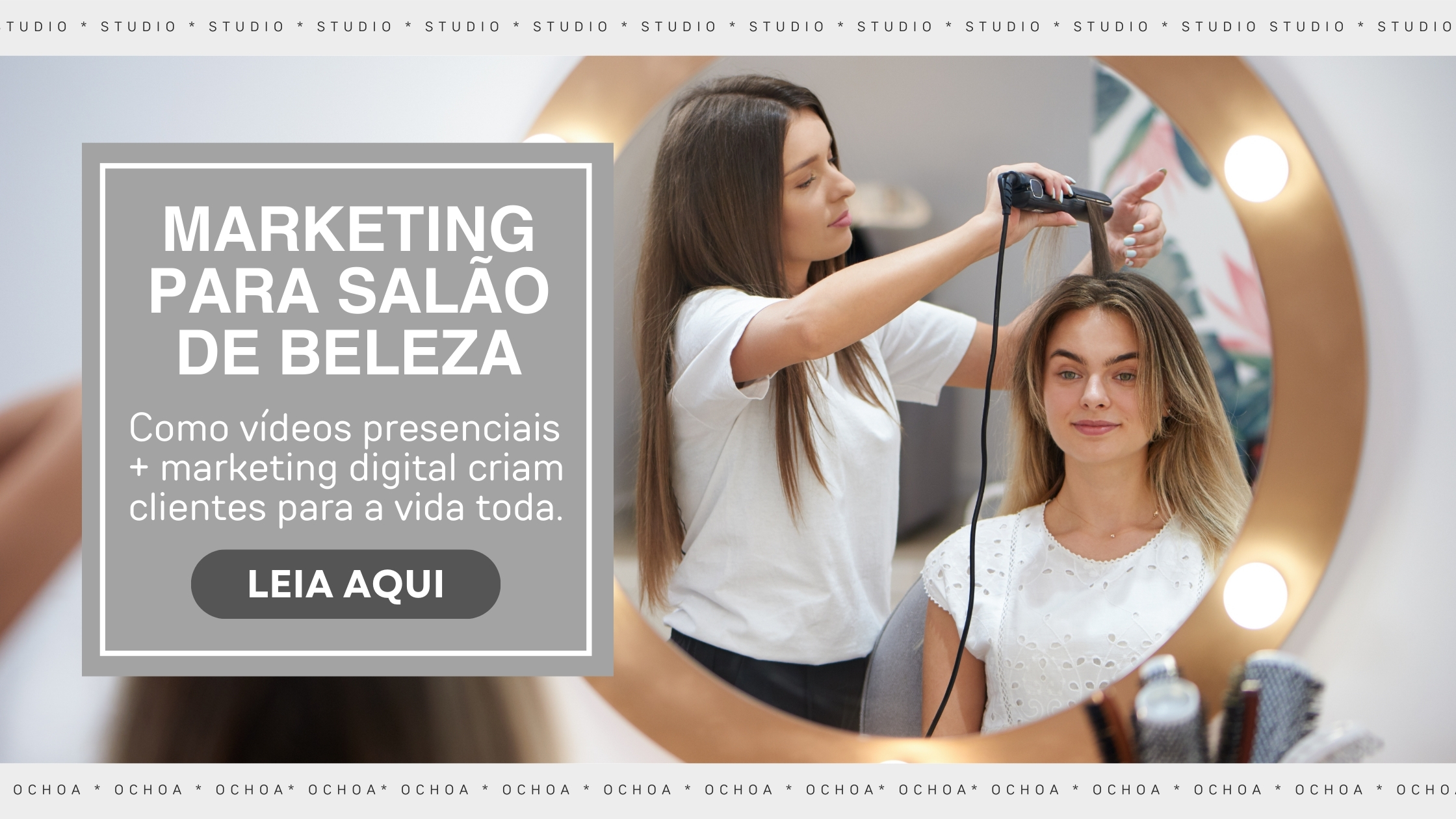 Marketing para salões de cabeleireiros: como o digital + vídeos presenciais transformam atendimento em fidelização no ABC Paulista